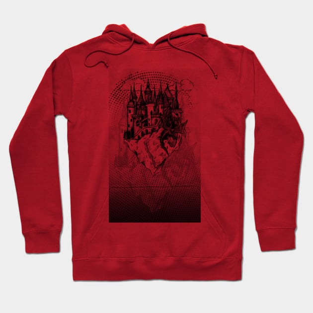 CASTLE IN THE AIR 2.0 Hoodie by luccablack